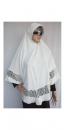 Jilbab Renda - Putih [JIR113]